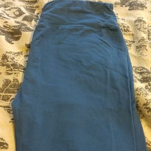EUC royal blue lularoe leggings